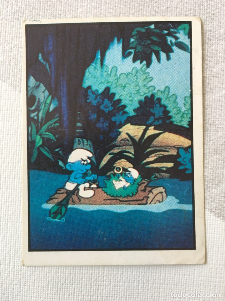 Coleccionismo cromos antiguos: PITUFOPARADE PANINI - Numero 17 LOS PITUFOS - Foto 1