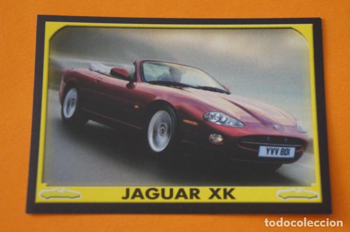 Coleccionismo Cromos antiguos: CROMO DE JAGUAR SIN PEGAR N&ordm; 117 A&Ntilde;O 2005 DEL &Aacute;LBUM AUTO PLANET DE PANINI