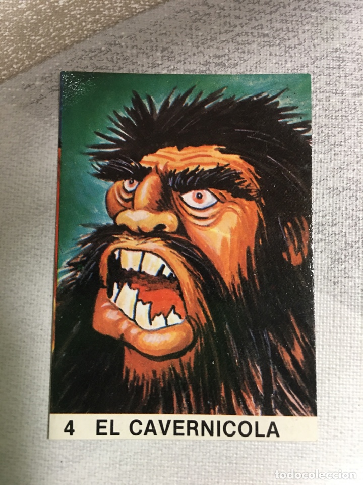 Coleccionismo cromos antiguos: CROMO S&Uacute;PER MONSTRUOS - N&Uacute;MERO 5 EL CAVERN&Iacute;COLA - Foto 1