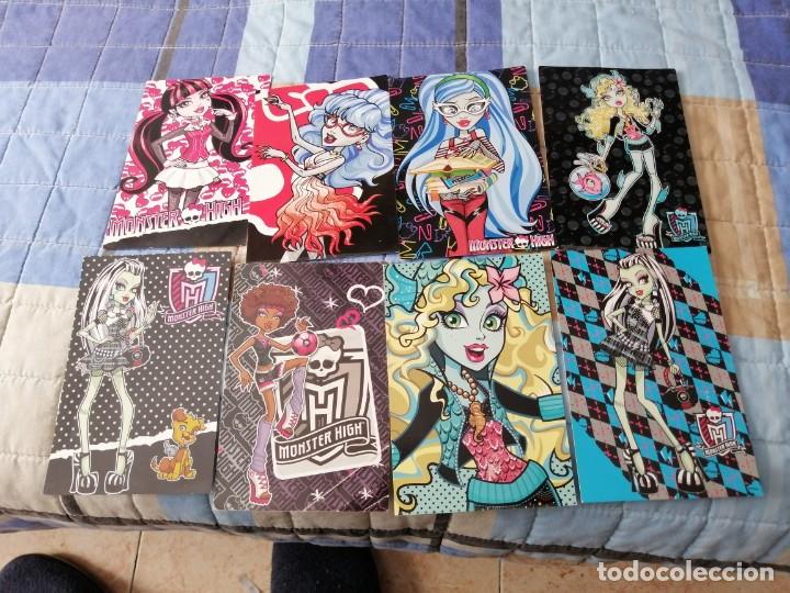Coleccionismo cromos antiguos: 16 CROMOS POSTAL PANINI 2011 - MONSTER HIGH - Foto 2