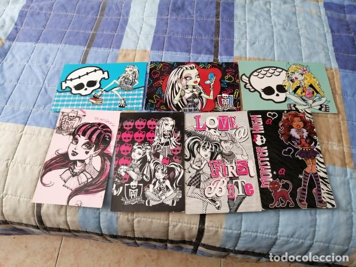 Coleccionismo cromos antiguos: 16 CROMOS POSTAL PANINI 2011 - MONSTER HIGH - Foto 4