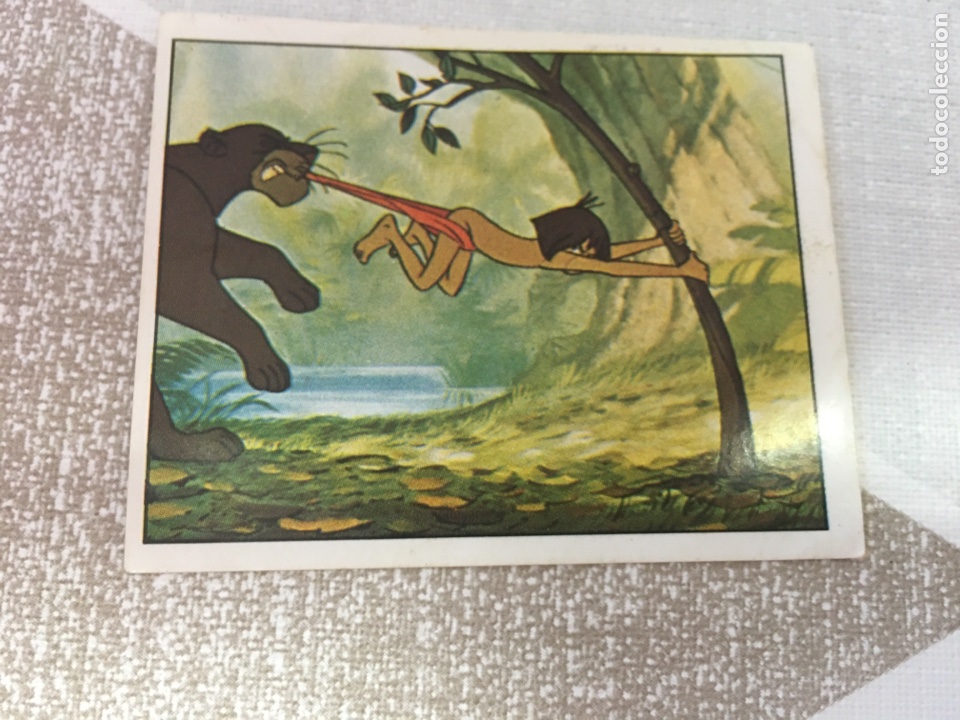 Coleccionismo Cromos antiguos: LIBRO DE LA SELVA - PANINI - NUMERO 55