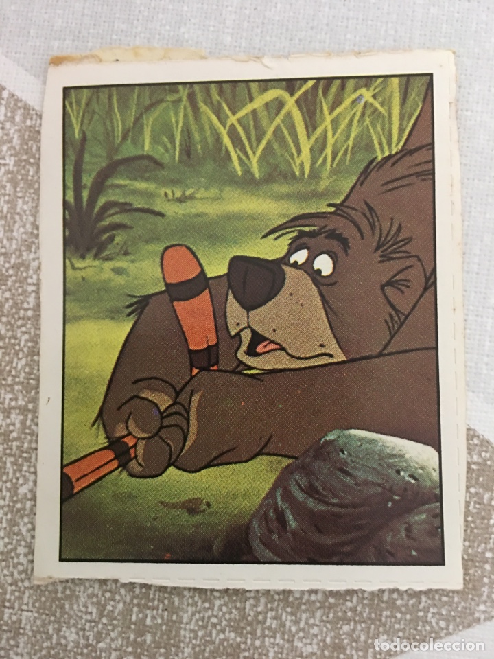 Coleccionismo Cromos antiguos: LIBRO DE LA SELVA - PANINI - NUMERO 186