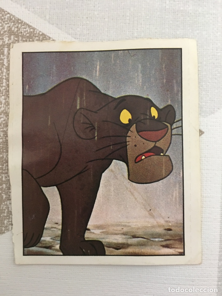 Coleccionismo Cromos antiguos: LIBRO DE LA SELVA - PANINI - NUMERO 204