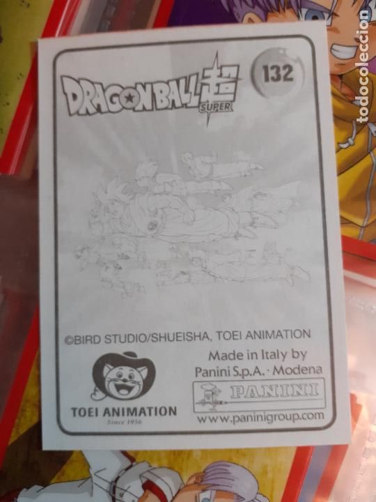 Coleccionismo cromos antiguos: DRAGON BALL SUPER 2 PANINI N 132 - Foto 2