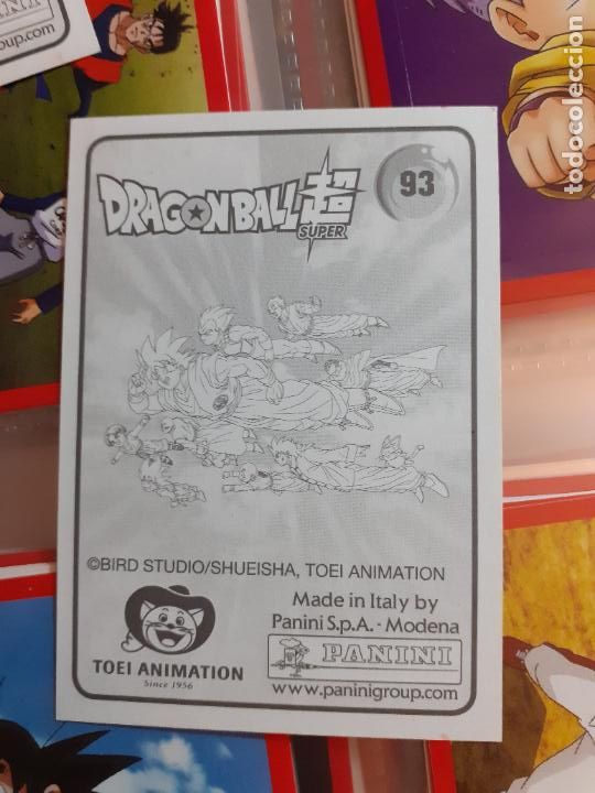 Coleccionismo cromos antiguos: DRAGON BALL SUPER 2 PANINI N 93 - Foto 2