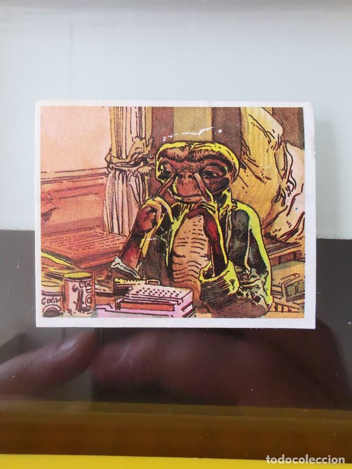 Coleccionismo cromos antiguos: CROMO PHOSKITOS E.T. EL EXTRATERRESTRE ET PREMIO SOBRE GADGETS - Foto 2