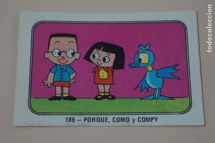 Coleccionismo cromos antiguos: CROMO DE FESTIVAL DE HANNA BARBERA DESPEGADO N&ordm; 189 A&Ntilde;O 1971 DEL ALBUM FESTIVAL DE... DE FHER