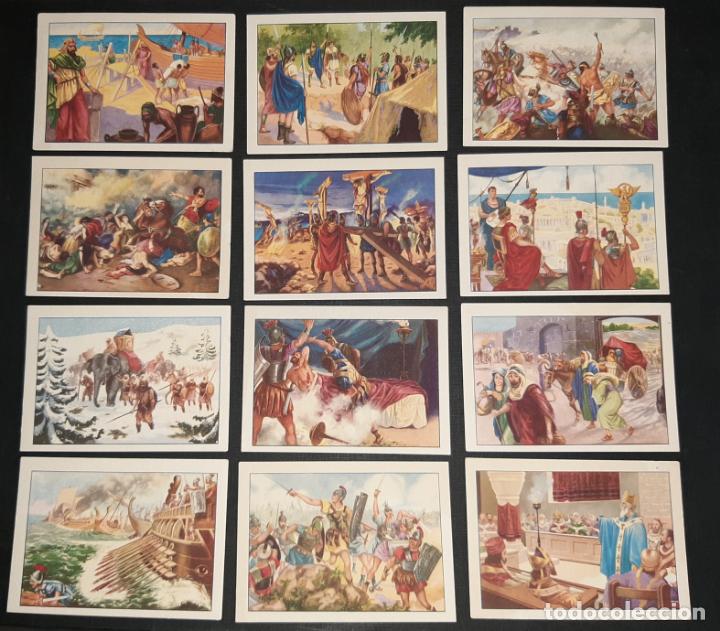 Collezionismo Figurine antiche: 12 ANTIGUOS CROMOS HISTORIA DE ESPA&Ntilde;A