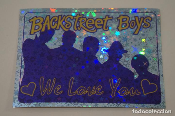Coleccionismo Cromos antiguos: CROMO DE BACKSTREET BOYS FOREVER SIN PEGAR N&ordm; 138 A&Ntilde;O 1997 DEL ALBUM BACKSTREET BOYS DE DS