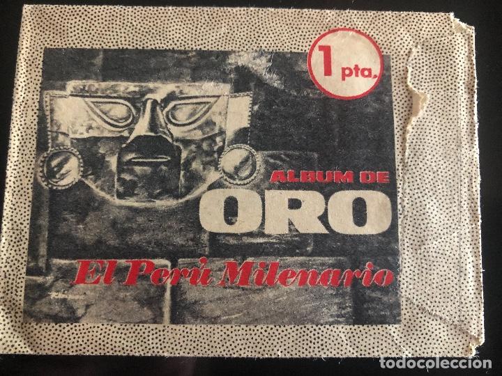 Collectable Antique Stickers: SOBRE CROMOS SIN ABRIR ALBUM DE ORO EL PERU MILENARIO EDITORIAL INCA CONTIENE LOS CROMOS