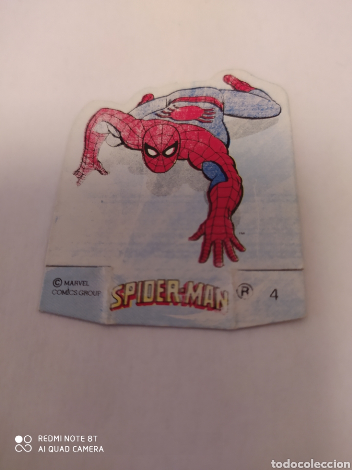 Coleccionismo cromos antiguos: Cromo panrico Spider-Man n4 - Foto 2