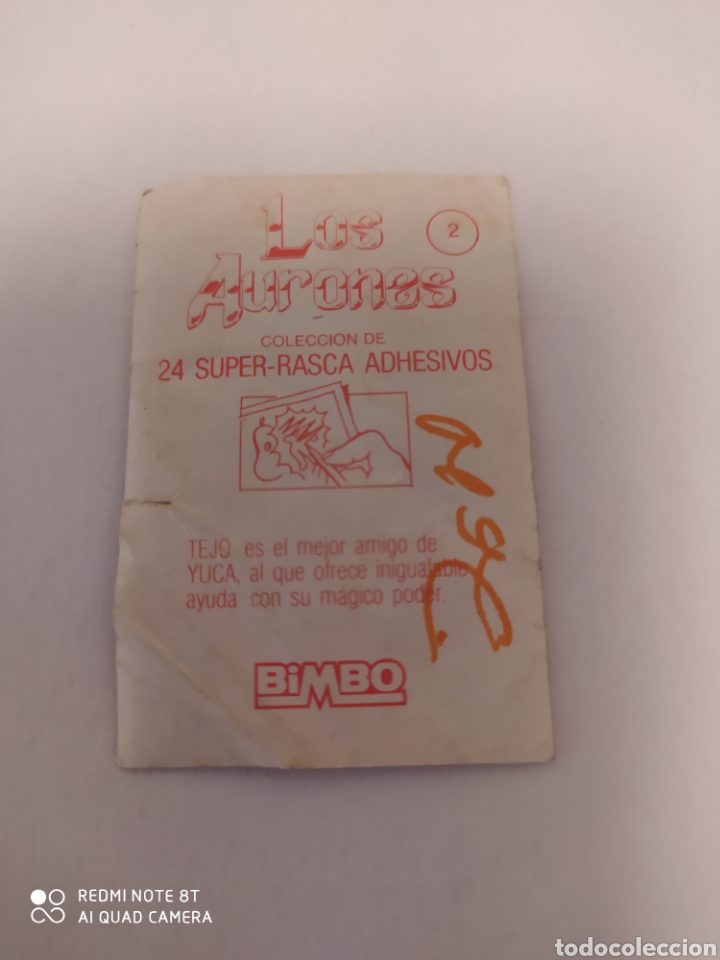 Coleccionismo cromos antiguos: Cromo Tejo,Bimbo, los Aurones n2 - Foto 3
