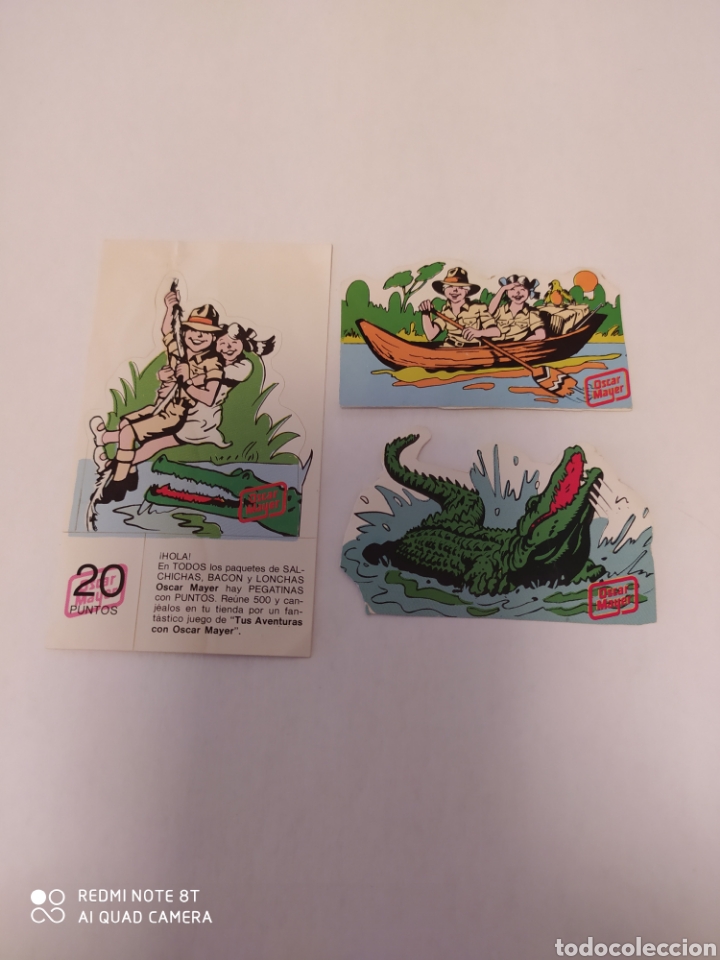 Sammeln alte Sammelbilder: Cromos las aventuras de Oscar Mayer a&ntilde;os 80