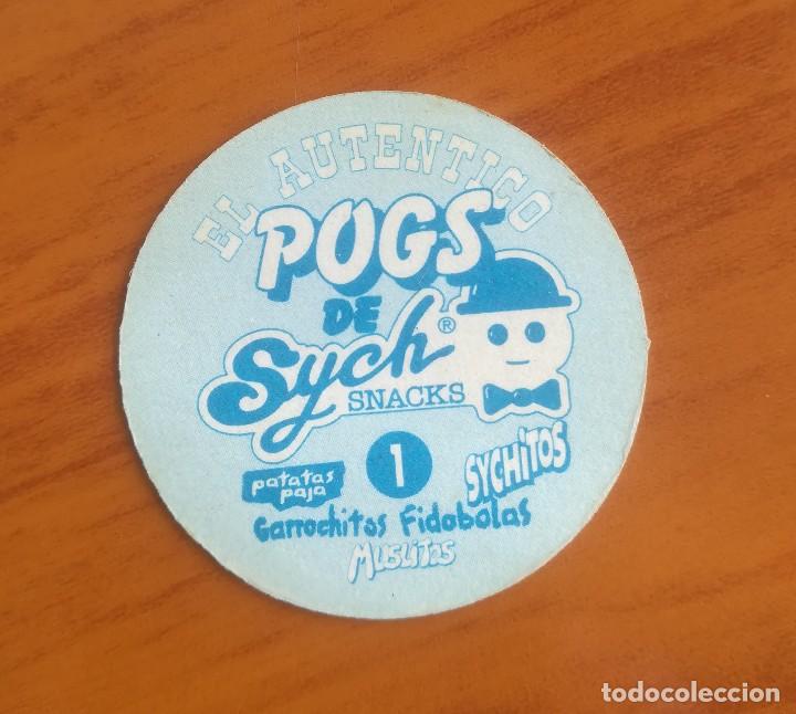 Coleccionismo cromos antiguos: TAZO TAZOS POGS DE SYCH SNACKS SYCHITOS N&ordm; 1 - Foto 2