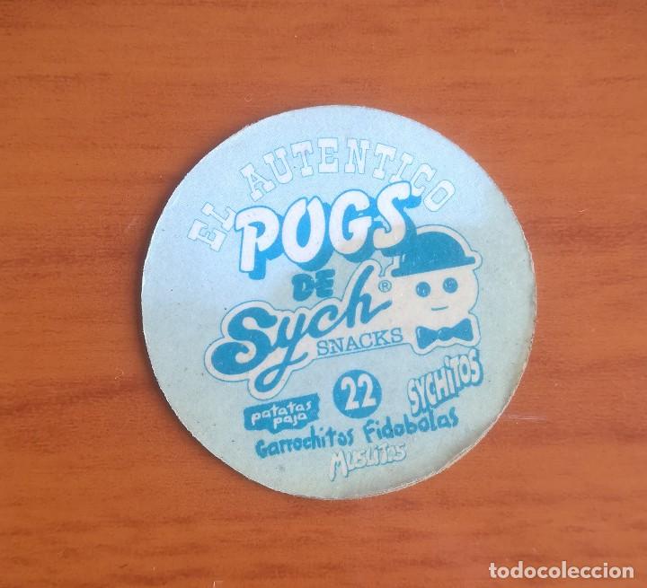 Coleccionismo cromos antiguos: TAZO TAZOS POGS DE SYCH SNACKS SYCHITOS N&ordm; 22 - Foto 2