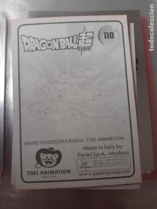 Coleccionismo cromos antiguos: DRAGON BALL SUPER 2 PANINI N 110 - Foto 2