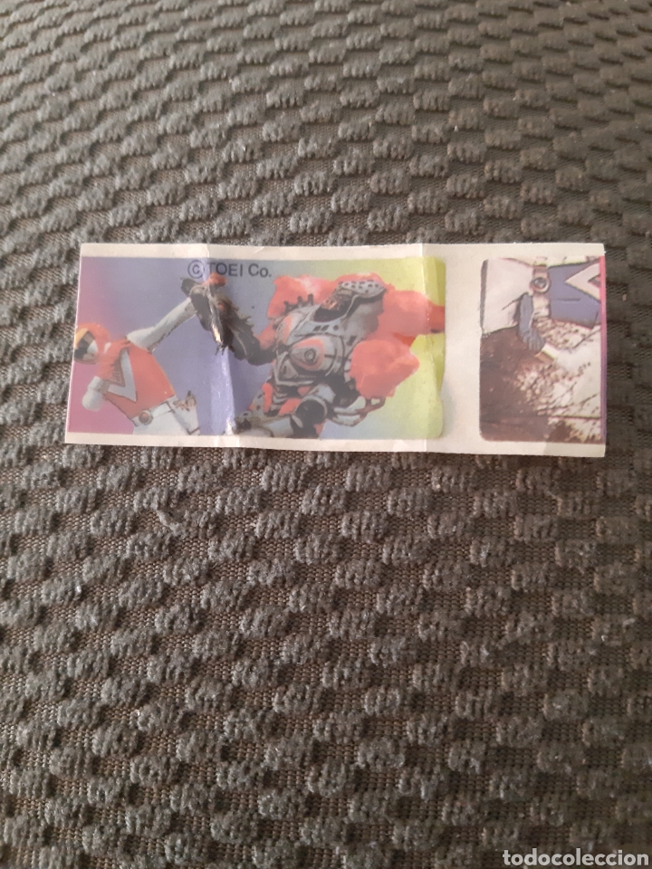 Coleccionismo cromos antiguos: CHICLE TOEI A&Ntilde;OS 80 CON ERROR DE CORTE NUEVO