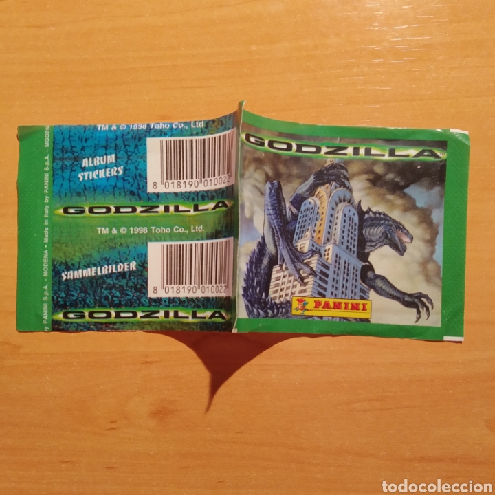 Coleccionismo cromos antiguos: SOBRE VACIO - GODZILLA - A&Ntilde;O 1998 - PANINI - Foto 2