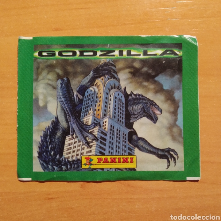 Coleccionismo cromos antiguos: SOBRE VACIO - GODZILLA - A&Ntilde;O 1998 - PANINI - Foto 1