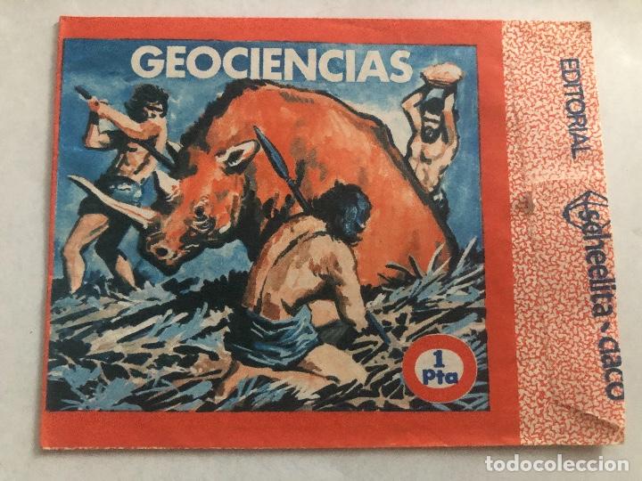 Collectable Antique Stickers: SOBRE CROMOS GEOCIENCIAS EDITORIAL SAHEELITA SIN CROMOS
