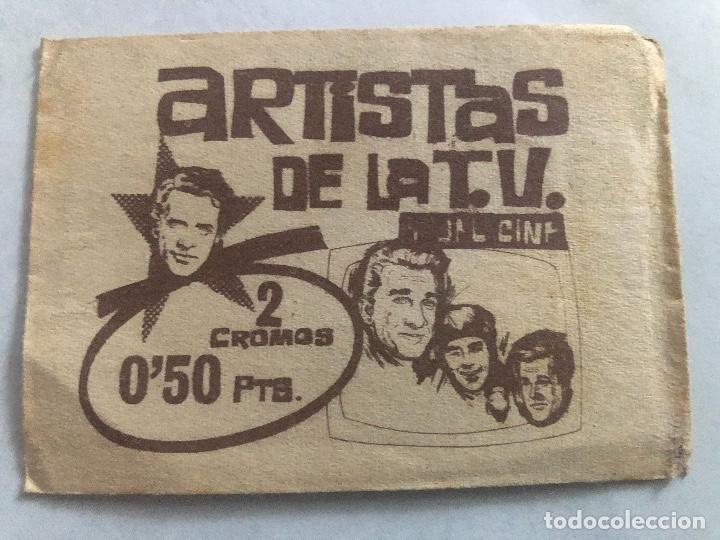 Collectable Antique Stickers: SOBRE CROMOS ALBUM ARTISTAS DE LA TV Y DEL CINE SIN CROMOS