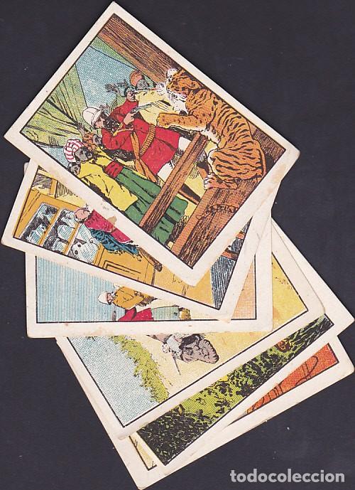 Collectable Antique Stickers: LOTE DE 6 CROMOS LA RECONQUISTA DE PRACEM CHOCOLATE RIUCORD