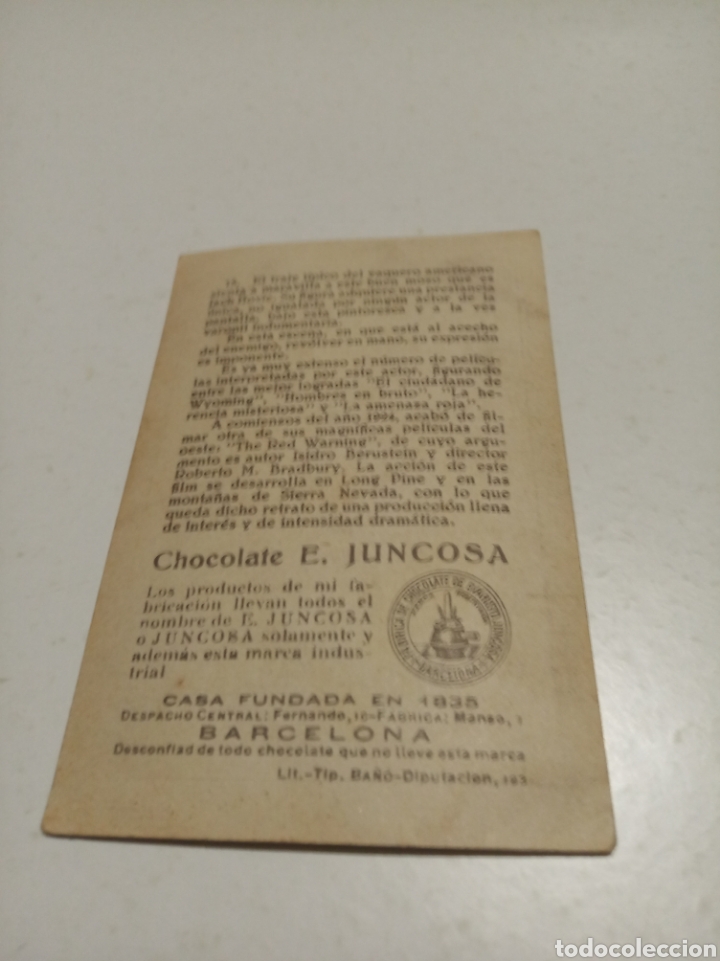 Coleccionismo cromos antiguos: Jack Hoxie cromos CINE - Foto 2