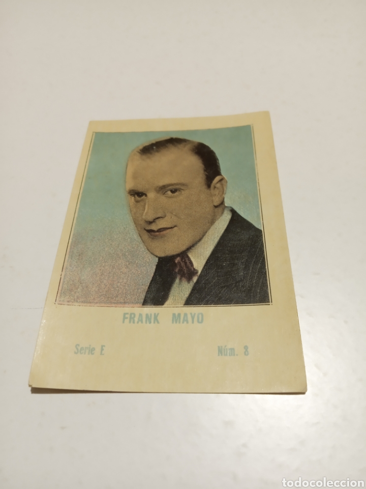 Coleccionismo cromos antiguos: Frank Mayo cromos CINE chocolates juncosa - Foto 1