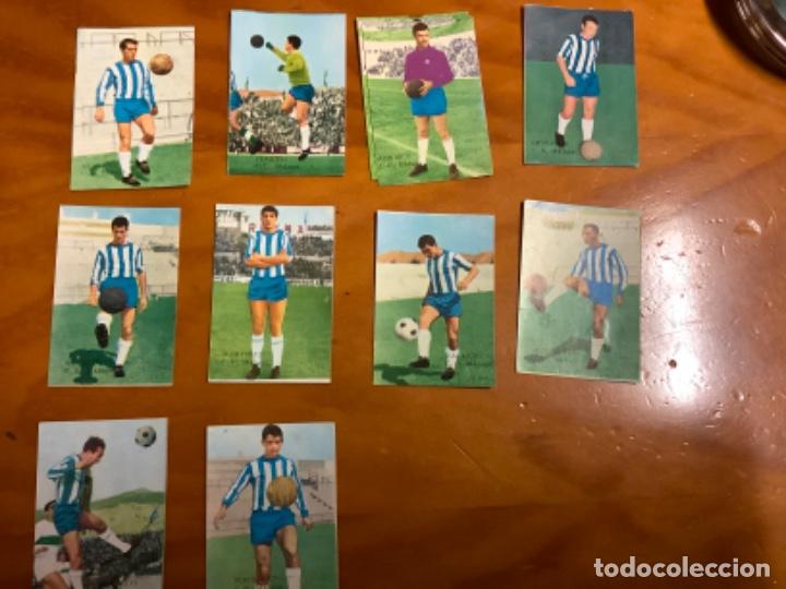 Coleccionismo cromos antiguos: 10 CROMOS C.D.MALAGA DISGRA 65/66