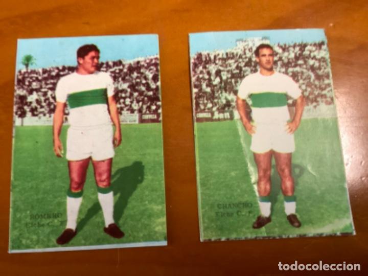 Coleccionismo cromos antiguos: 2 CROMOS ELCHE DISGRA 64/65 - Foto 1