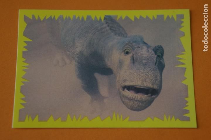 Coleccionismo Cromos antiguos: CROMO DE DINOSAURIO DE DISNEY SIN PEGAR N&ordm; 60 A&Ntilde;O 2000 DEL &Aacute;LBUM DINOSAURIO DE PANINI