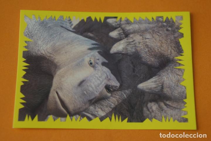 Coleccionismo Cromos antiguos: CROMO DE DINOSAURIO DE DISNEY SIN PEGAR N&ordm; 76 A&Ntilde;O 2000 DEL &Aacute;LBUM DINOSAURIO DE PANINI