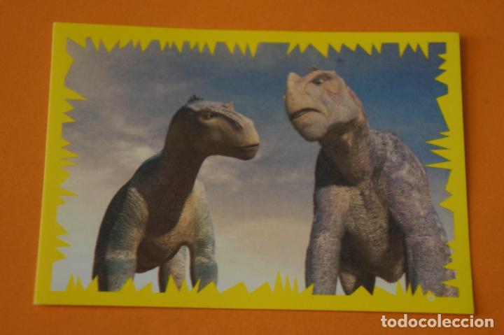 Coleccionismo Cromos antiguos: CROMO DE DINOSAURIO DE DISNEY SIN PEGAR N&ordm; 91 A&Ntilde;O 2000 DEL &Aacute;LBUM DINOSAURIO DE PANINI