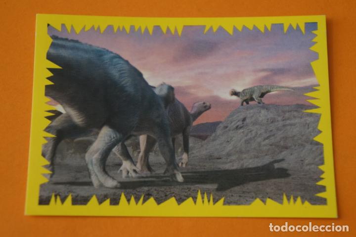 Coleccionismo Cromos antiguos: CROMO DE DINOSAURIO DE DISNEY SIN PEGAR N&ordm; 99 A&Ntilde;O 2000 DEL &Aacute;LBUM DINOSAURIO DE PANINI
