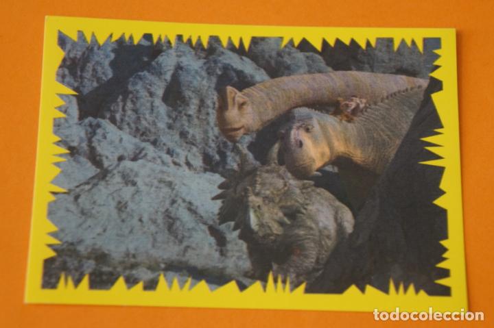 Coleccionismo Cromos antiguos: CROMO DE DINOSAURIO DE DISNEY SIN PEGAR N&ordm; 101 A&Ntilde;O 2000 DEL &Aacute;LBUM DINOSAURIO DE PANINI