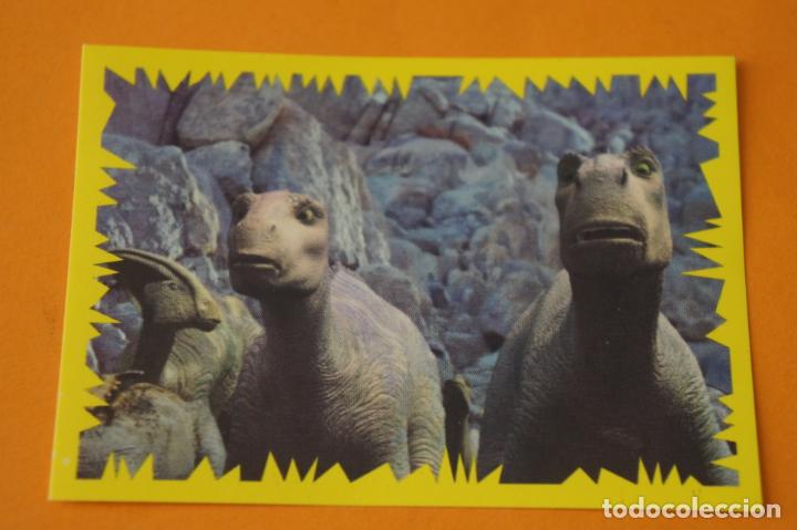 Coleccionismo cromos antiguos: CROMO DE DINOSAURIO DE DISNEY SIN PEGAR N&ordm; 142 A&Ntilde;O 2000 DEL &Aacute;LBUM DINOSAURIO DE PANINI
