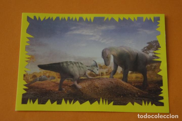 Coleccionismo cromos antiguos: CROMO DE DINOSAURIO DE DISNEY SIN PEGAR N&ordm; 3 A&Ntilde;O 2000 DEL &Aacute;LBUM DINOSAURIO DE PANINI