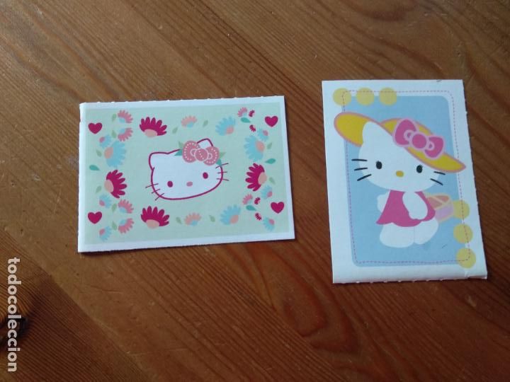 Coleccionismo cromos antiguos: 2 cromos hello kitty b cool n&ordm; 63 y 21 panini - Foto 1