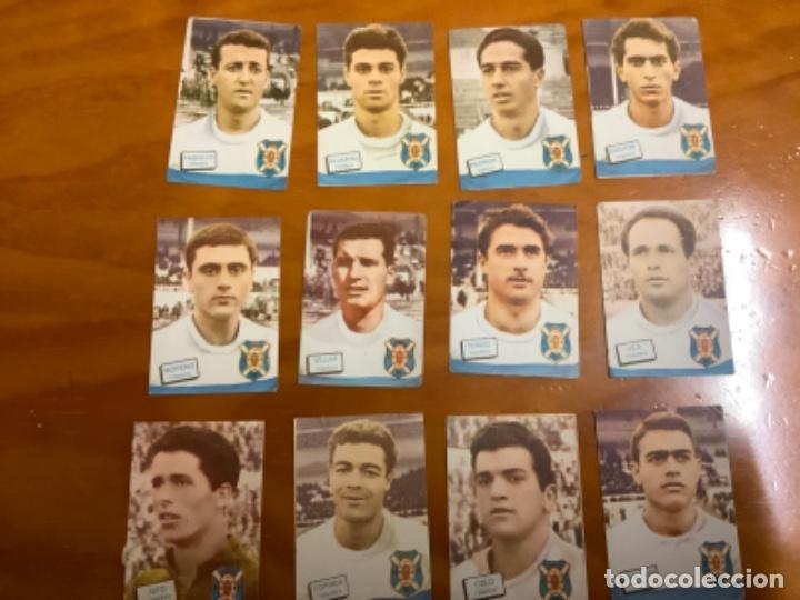 Coleccionismo cromos antiguos: 12 CROMOS TENERIFE DISGRA 61/62