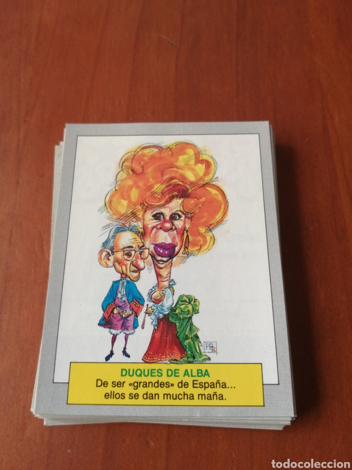 Coleccionismo cromos antiguos: Cromo karikatas n 49 Duquesa de Alba - Foto 1