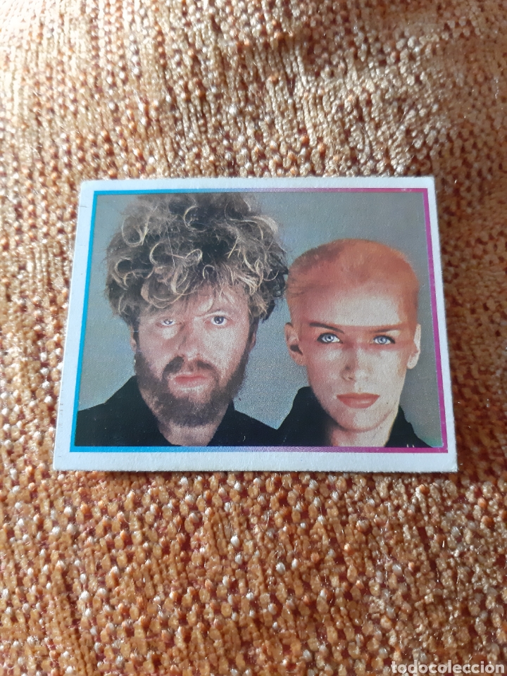 Coleccionismo cromos antiguos: EDICIONES ESTE SUPER STARS SIN PEGAR #156 THE EURYTHMICS - Foto 1