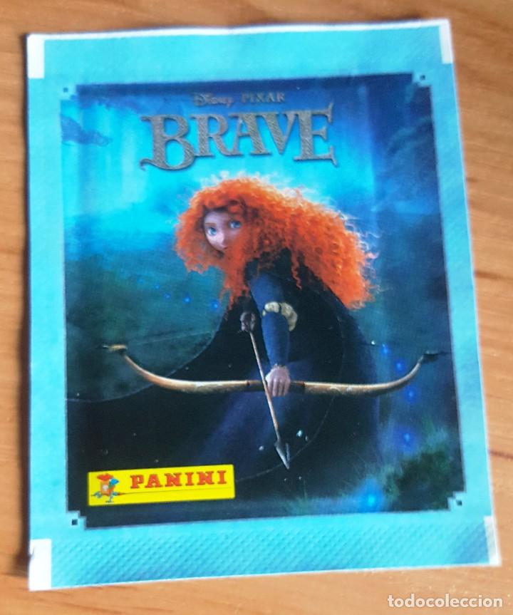 Coleccionismo cromos antiguos: Sobre sin abrir Brave indomable Disney Pixar Panini