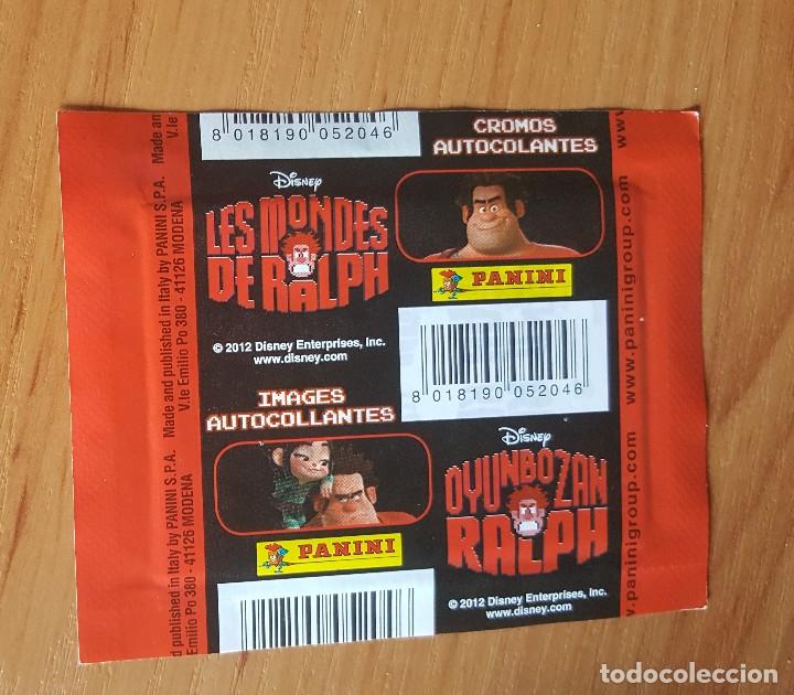 Coleccionismo cromos antiguos: SOBRE DE CROMOS SIN ABRIR DE ROMPE RALPH PANINI - Foto 2