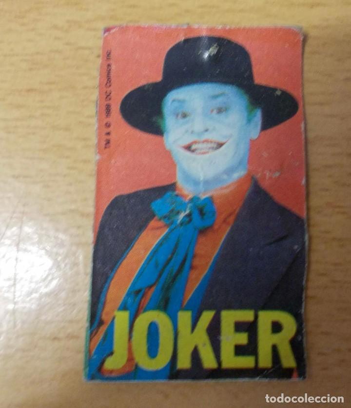 Coleccionismo cromos antiguos: cromo &rdquo; Joker&rdquo; ( Jack Nicholson) 1989 - Foto 1