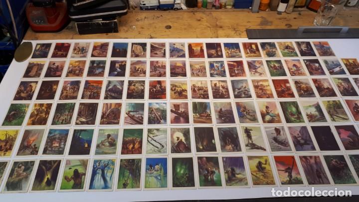Coleccionismo cromos antiguos: Cromos Sultana, Historia del progreso humano, 141. - Foto 3