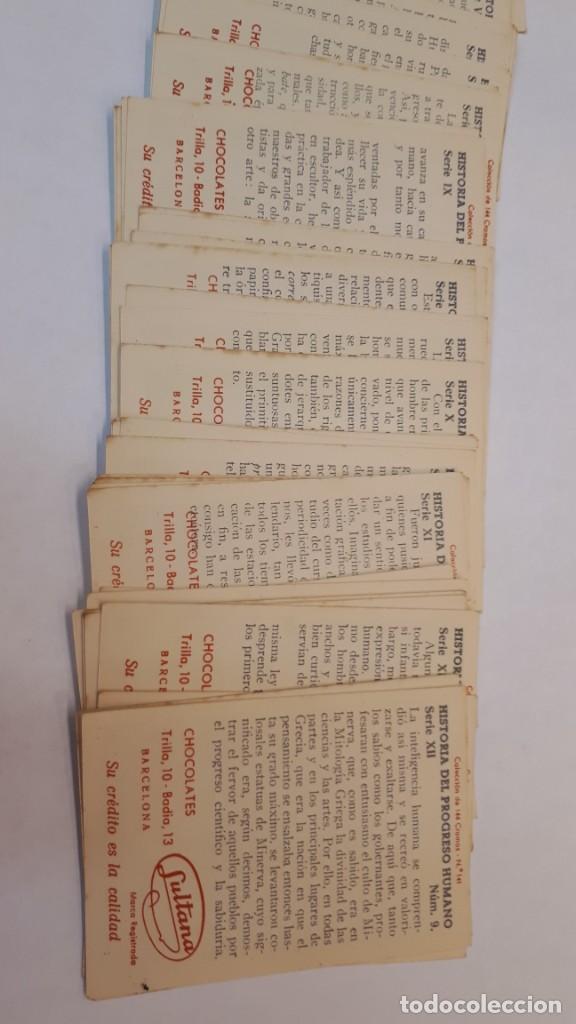 Coleccionismo cromos antiguos: Cromos Sultana, Historia del progreso humano, 141. - Foto 21