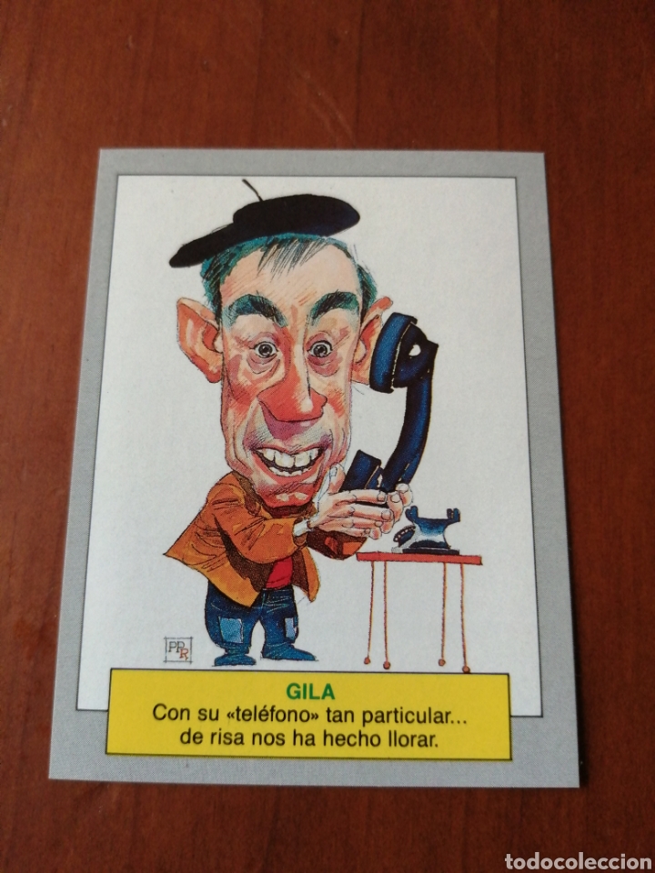 Coleccionismo cromos antiguos: Cromo karikatas n 98 Gila - Foto 1
