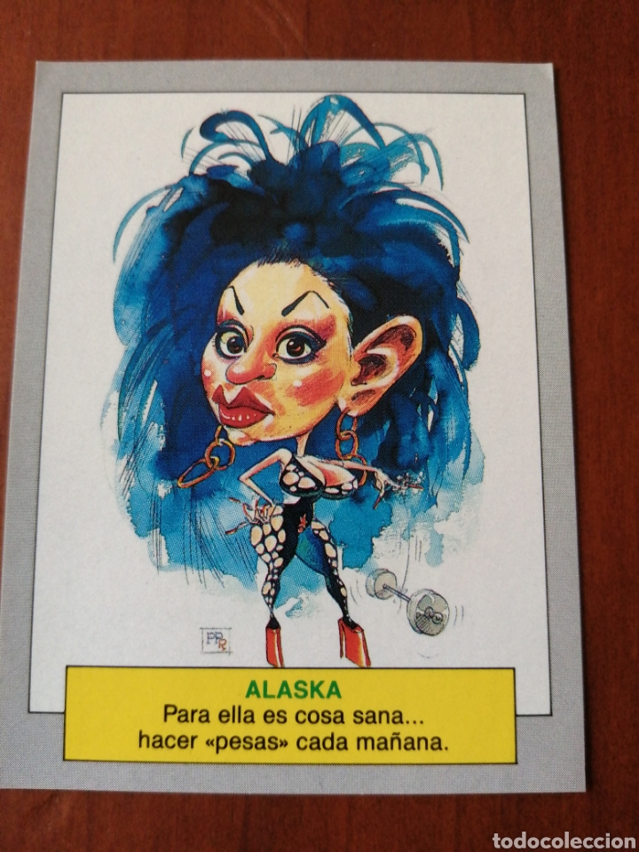 Coleccionismo cromos antiguos: Cromo karikatas n 104 Alaska - Foto 1