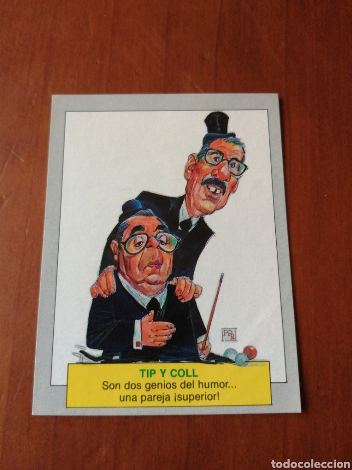 Coleccionismo cromos antiguos: Cromo karikatas n 92 Tip y Coll - Foto 1